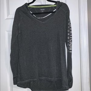 CK hooded long sleeve